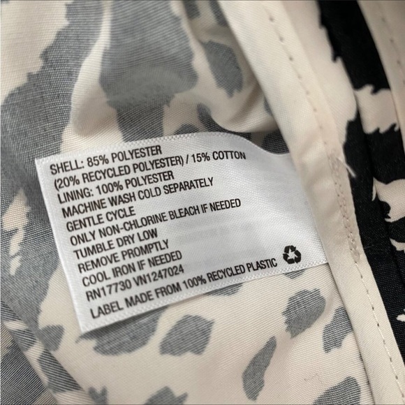 Sergio Hudson x target animal print trench coat  nwt - Picture 7 of 13